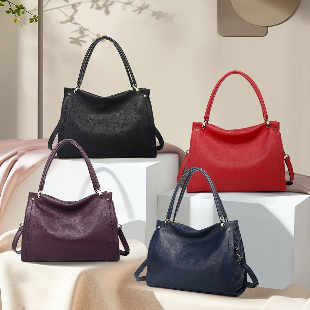 Genuine Leather Women’s Tote & Crossbody Bag