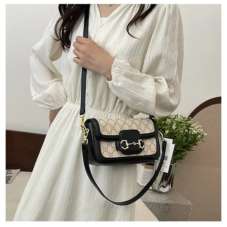Retro Underarm Shoulder Bag – Structured Everyday Handbag