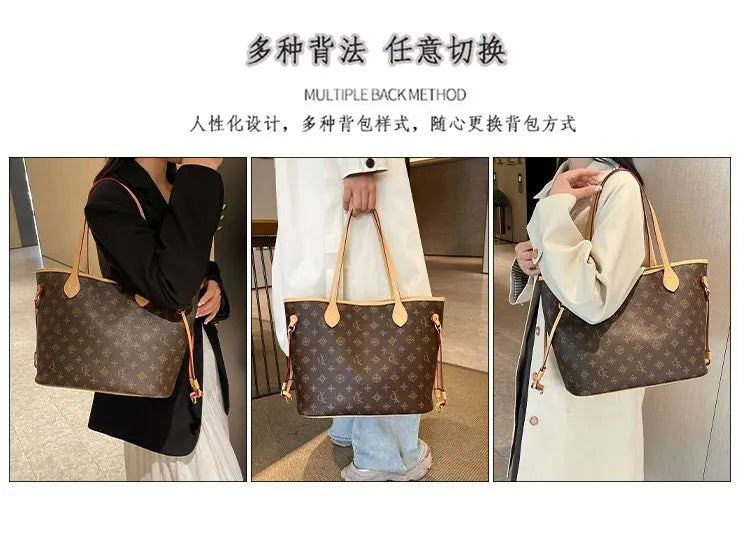 Large Versatile Tote Handbag for Women – Practical Shoulder Bag for Daily Use