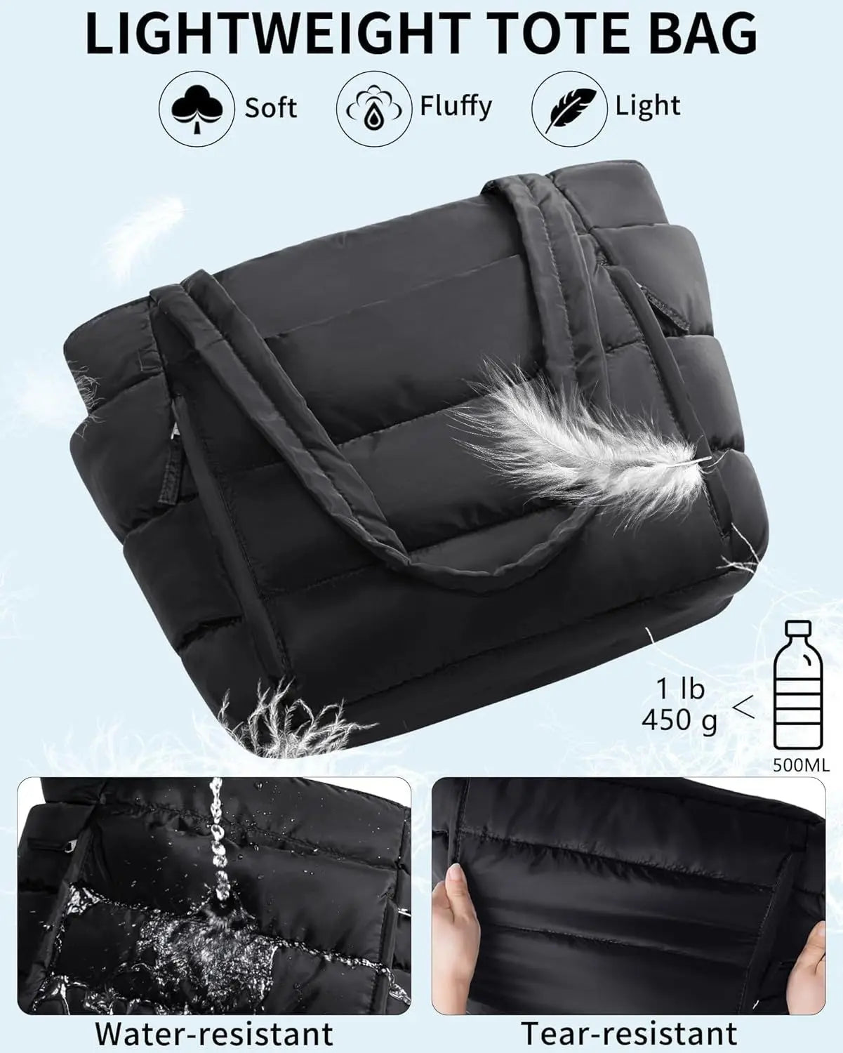 Large Capacity Organiser Tote Bag for Women – Multi-Pocket Travel, Makeup & Daily Carry Bag