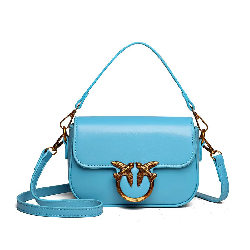 Retro Crossbody Shoulder Bag – High-Texture Designer Style