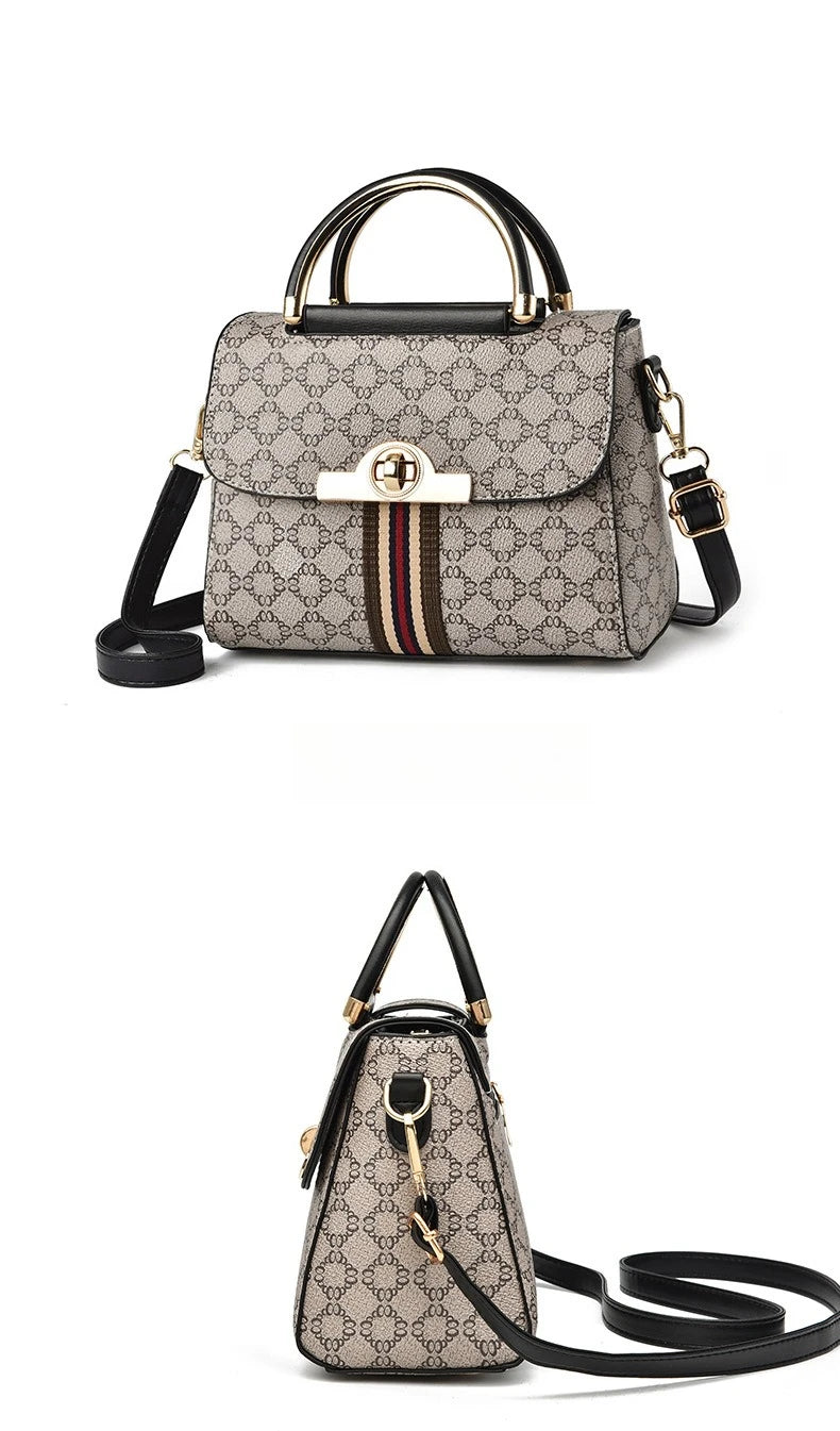 Structured Top-Handle Crossbody Bag – Classic Everyday Handbag
