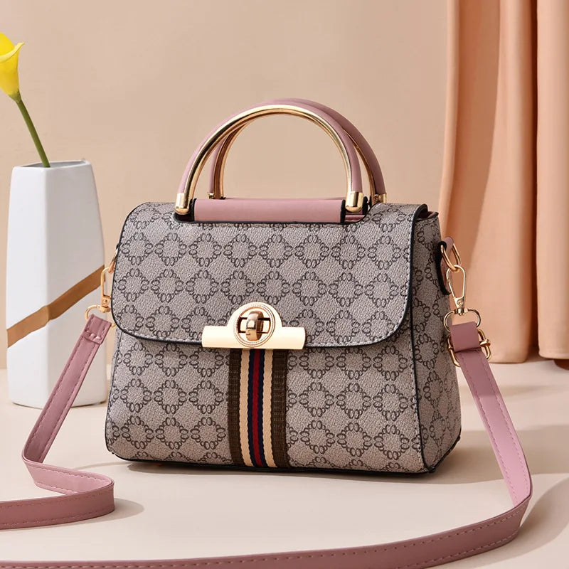 Structured Top-Handle Crossbody Bag – Classic Everyday Handbag
