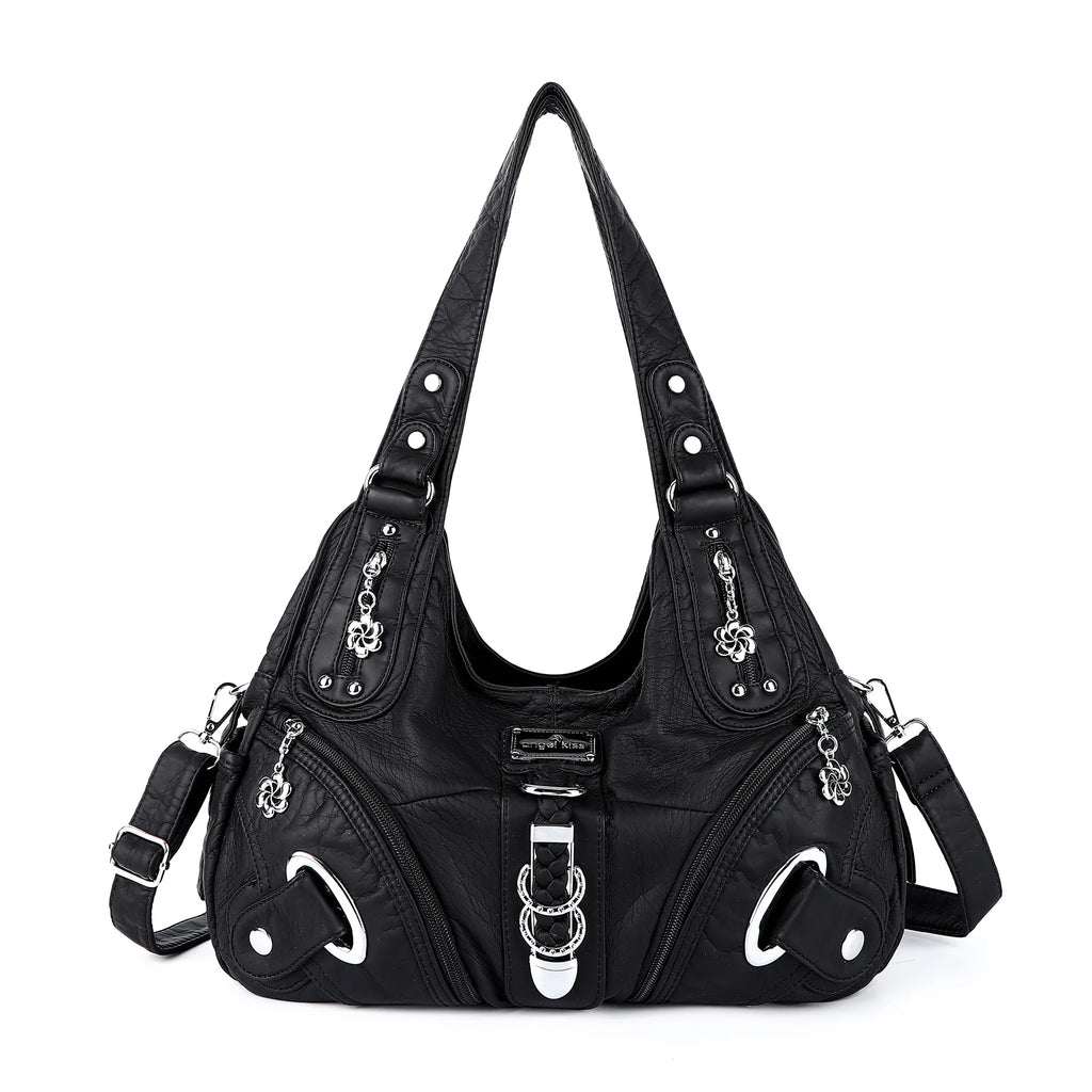 Large Women's Tote Handbag – Fashion Shoulder Bag with Top Handle & Multi-Pocket Design