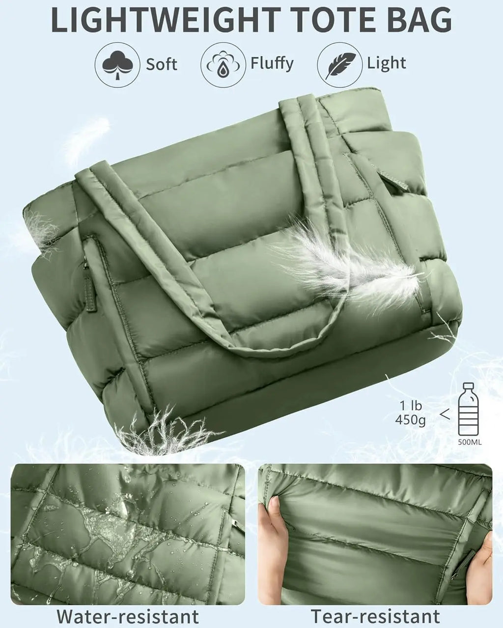 Large Capacity Organiser Tote Bag for Women – Multi-Pocket Travel, Makeup & Daily Carry Bag