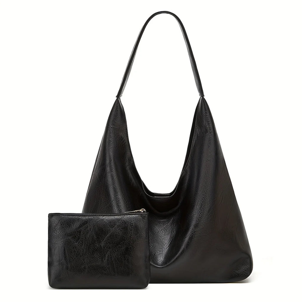 Slouchy Soft Tote Bag – Minimal Everyday Shoulder Bag