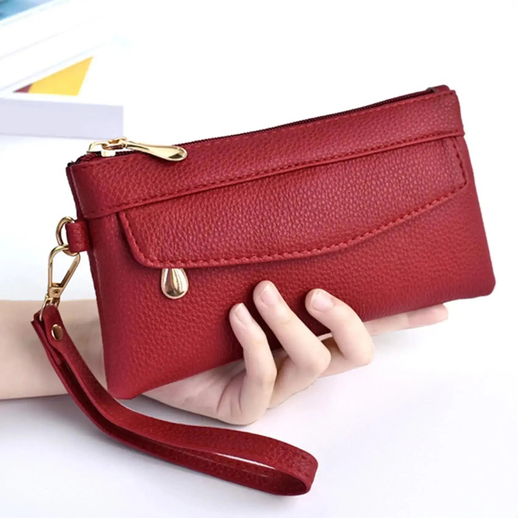 Long Zip Women’s Wallet (Multi-Card + Coin Pocket)