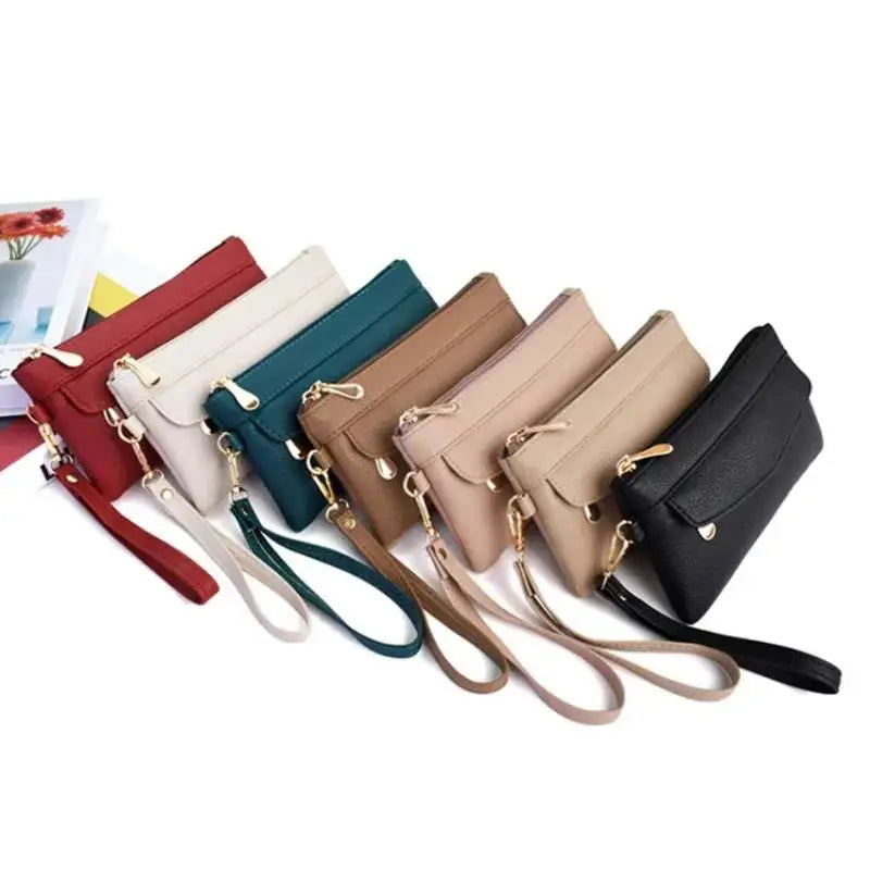 Long Zip Women’s Wallet (Multi-Card + Coin Pocket)