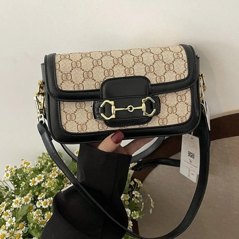 Retro Underarm Shoulder Bag – Structured Everyday Handbag