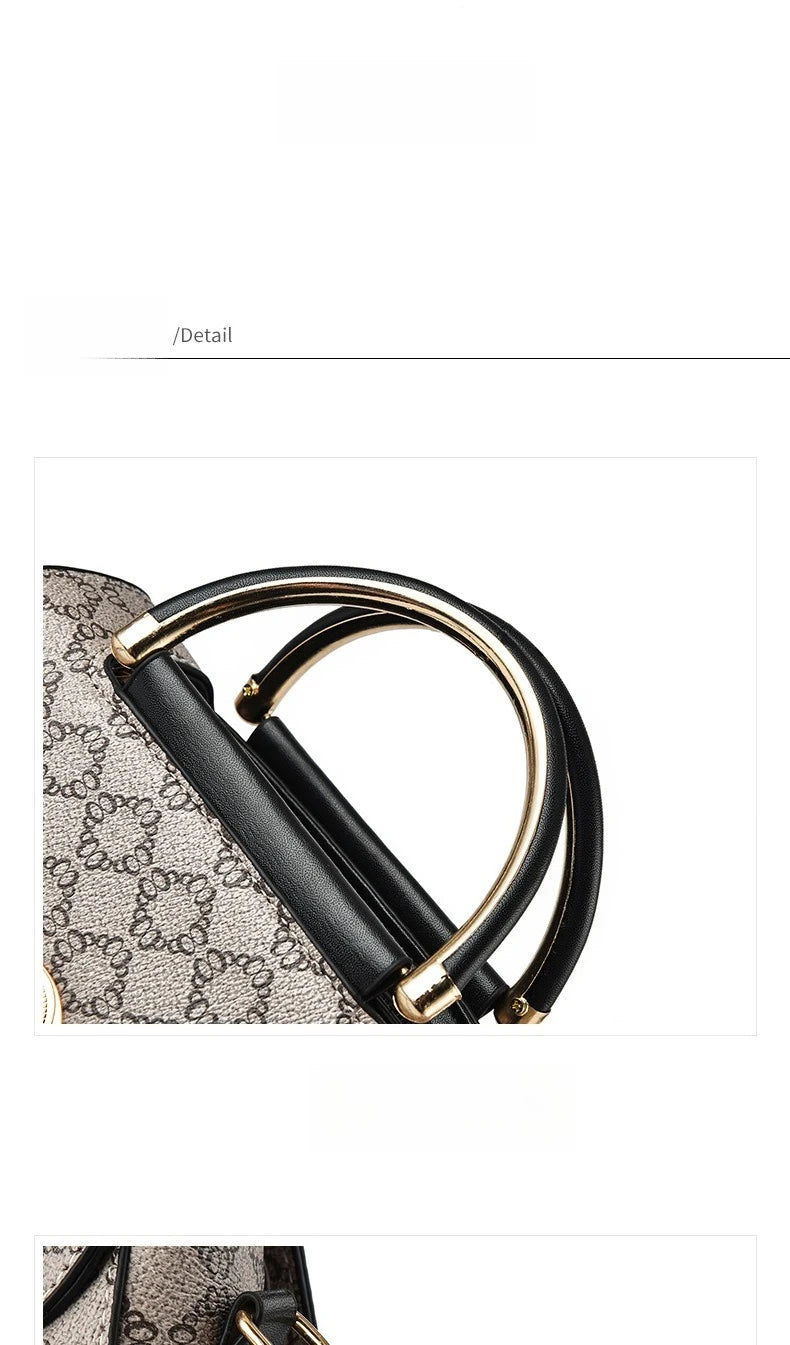 Structured Top-Handle Crossbody Bag – Classic Everyday Handbag