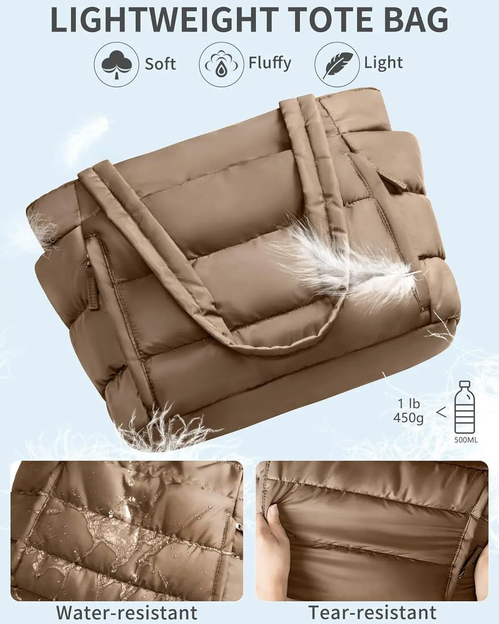 Large Capacity Organiser Tote Bag for Women – Multi-Pocket Travel, Makeup & Daily Carry Bag