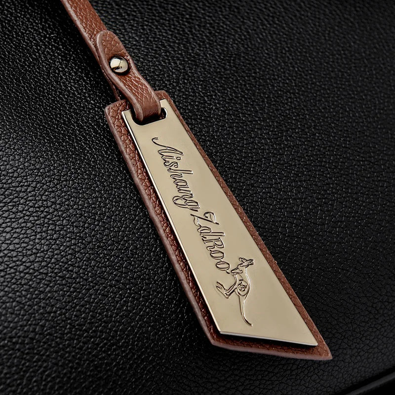 Elegant Women's Handbag with Unique Handle – Spacious Tote with Adjustable Shoulder Strap
