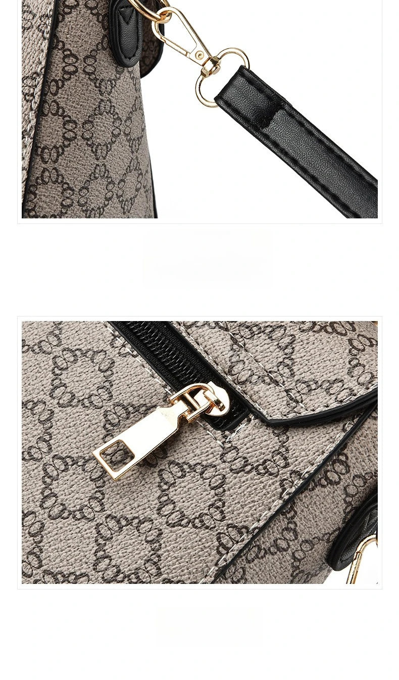 Structured Top-Handle Crossbody Bag – Classic Everyday Handbag