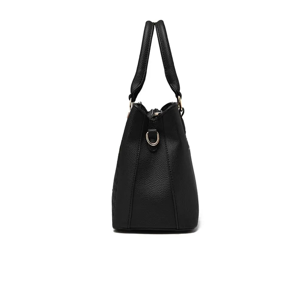Structured Work Tote Handbag – Shoulder & Crossbody Bag