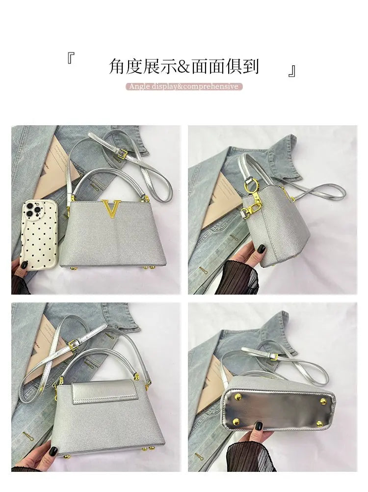 Elegant One-Shoulder Handbag – Sophisticated Travel & Everyday Bag
