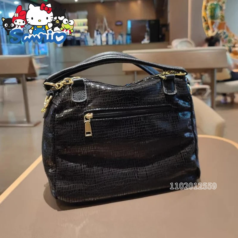 Crystal Diamond Cartoon-Style Handbag – Women’s Shoulder Bag (Large Capacity)