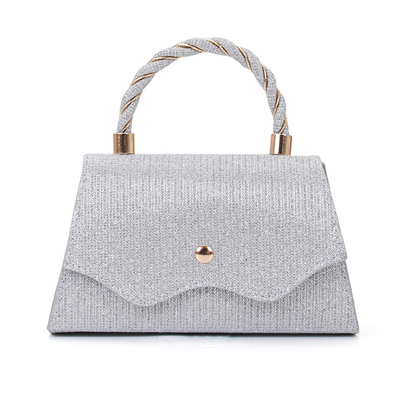 Elegant Single-Shoulder Evening Handbag – Bridal, Party & Dinner Bag