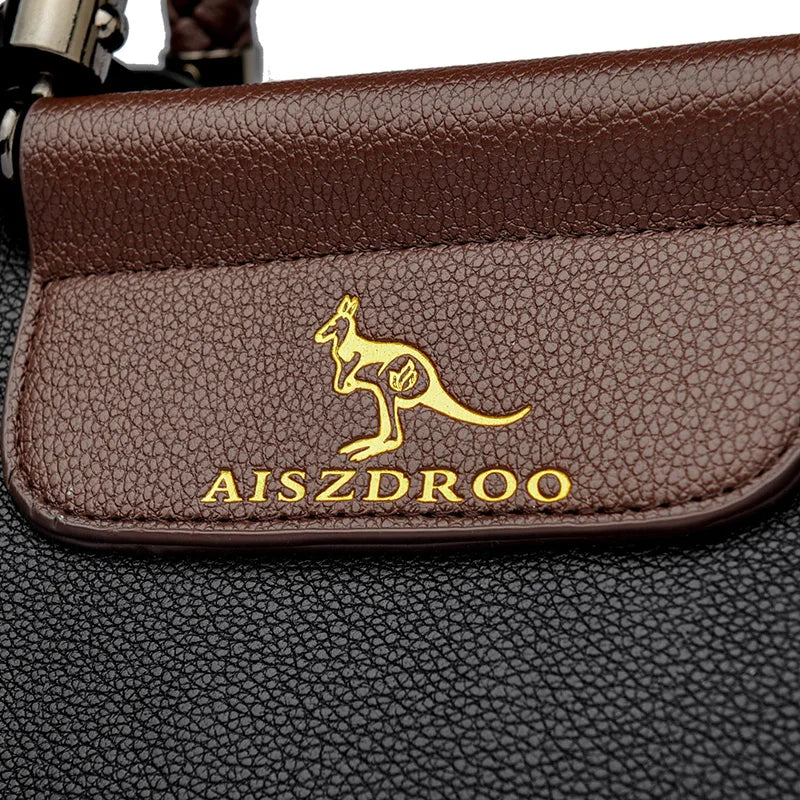 Elegant Women's Handbag with Unique Handle – Spacious Tote with Adjustable Shoulder Strap