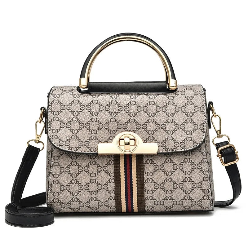 Structured Top-Handle Crossbody Bag – Classic Everyday Handbag