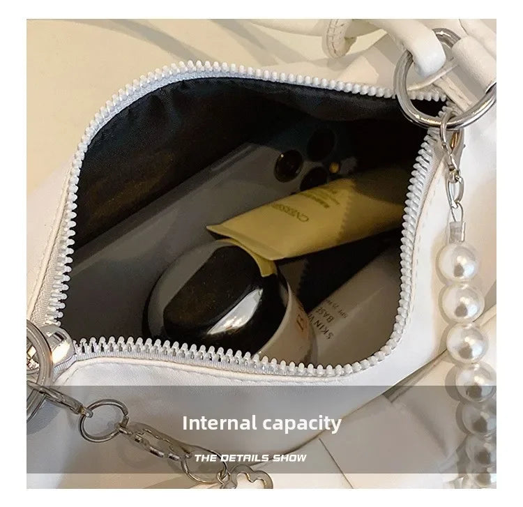 Bow Shoulder Bag – Chic Armpit Handbag for Everyday Style