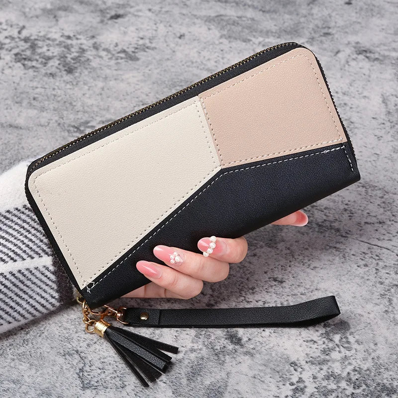 Elegant Long Zip Women’s Wallet – Card Holder & Coin Purse