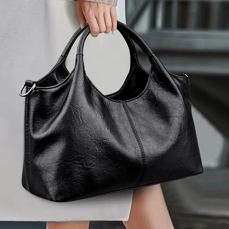 Minimal Soft PU Women’s Handbag – Everyday Carry Tote