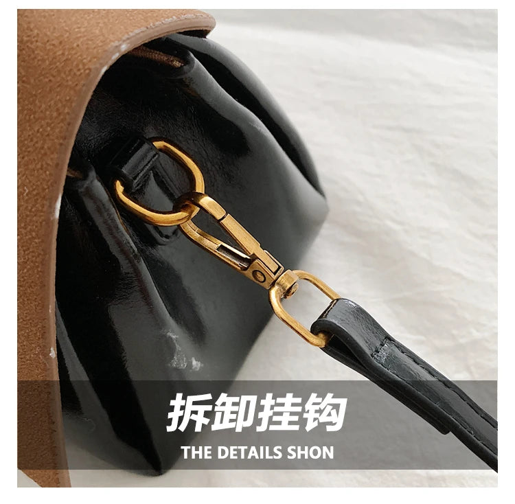Classic Structured Shoulder Bag – Versatile Crossbody Handbag