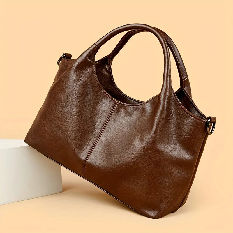 Minimal Soft PU Women’s Handbag – Everyday Carry Tote
