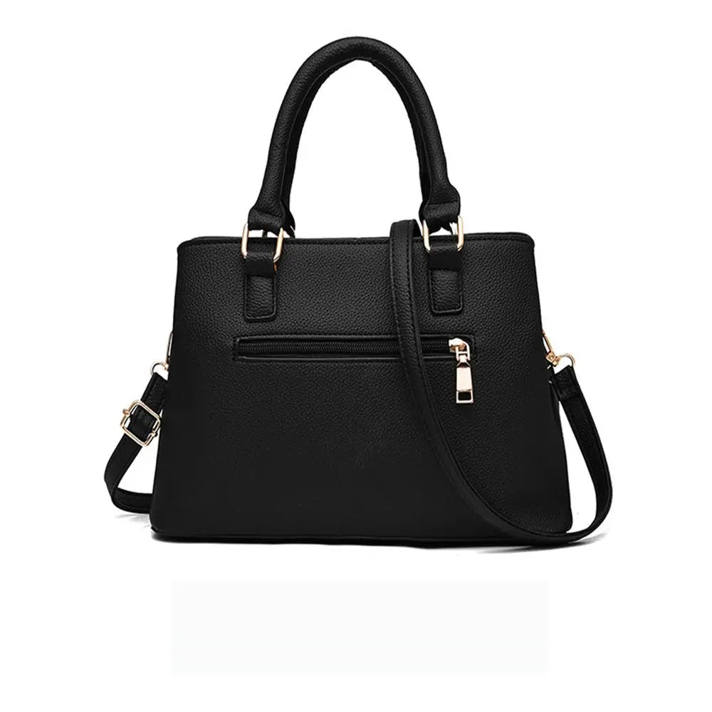 Structured Work Tote Handbag – Shoulder & Crossbody Bag