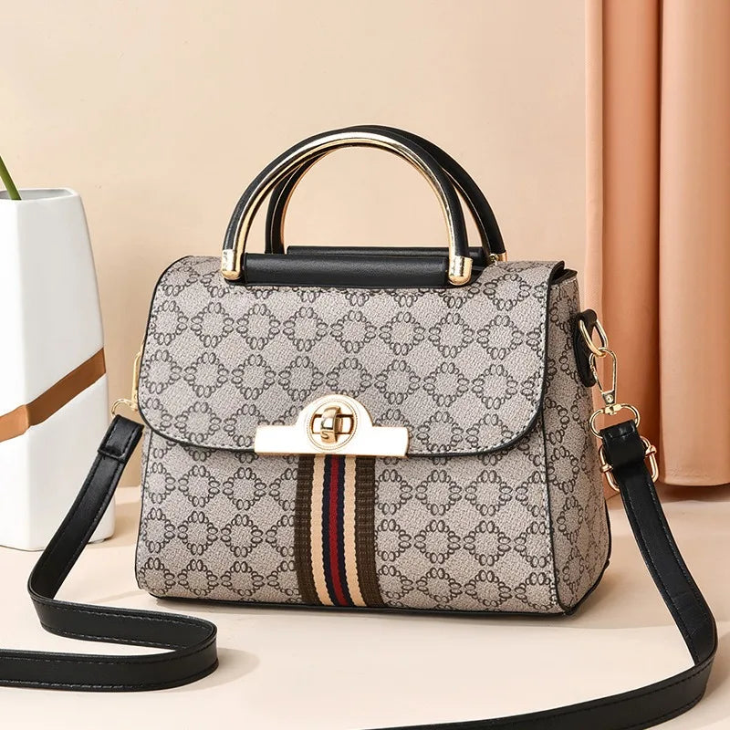 Structured Top-Handle Crossbody Bag – Classic Everyday Handbag