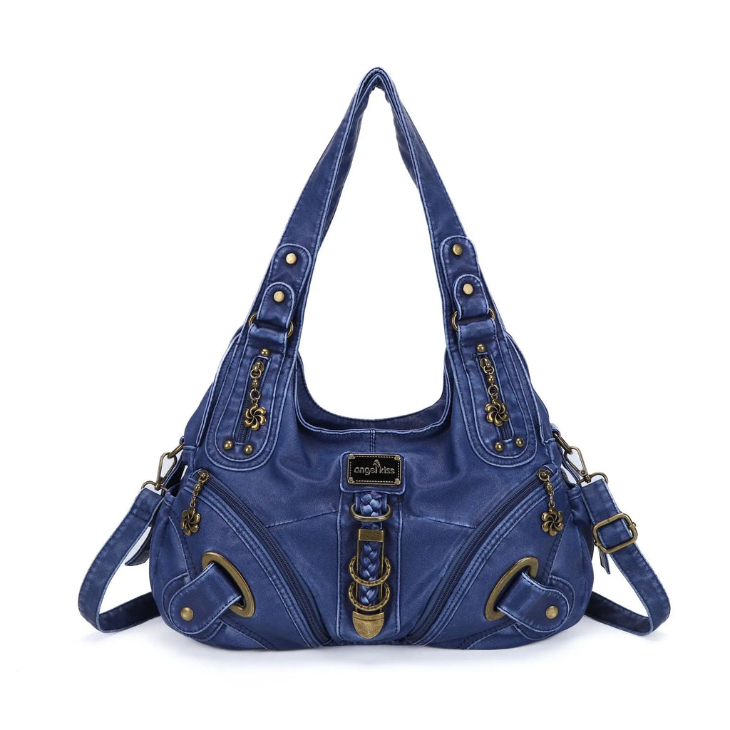 Large Women's Tote Handbag – Fashion Shoulder Bag with Top Handle & Multi-Pocket Design