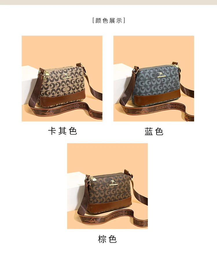 Structured Retro Crossbody Handbag – Top Handle & Shoulder Bag