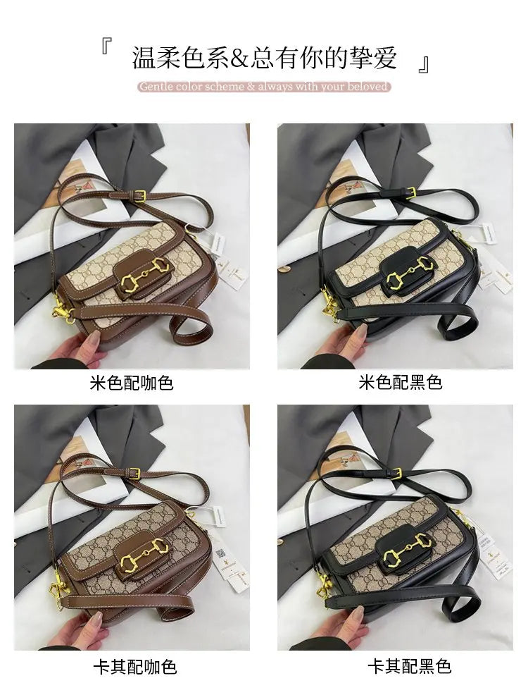 Retro Underarm Shoulder Bag – Structured Everyday Handbag