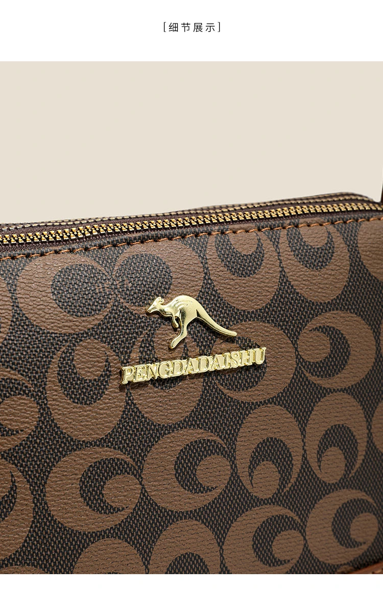 Structured Retro Crossbody Handbag – Top Handle & Shoulder Bag