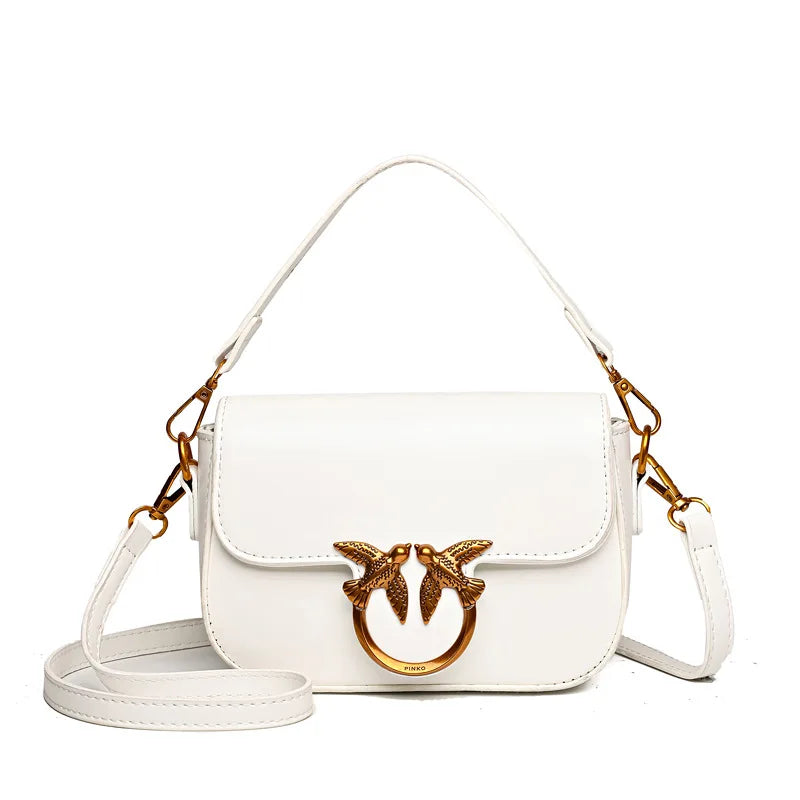 Retro Crossbody Shoulder Bag – High-Texture Designer Style