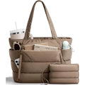 Large Capacity Organiser Tote Bag for Women – Multi-Pocket Travel, Makeup & Daily Carry Bag
