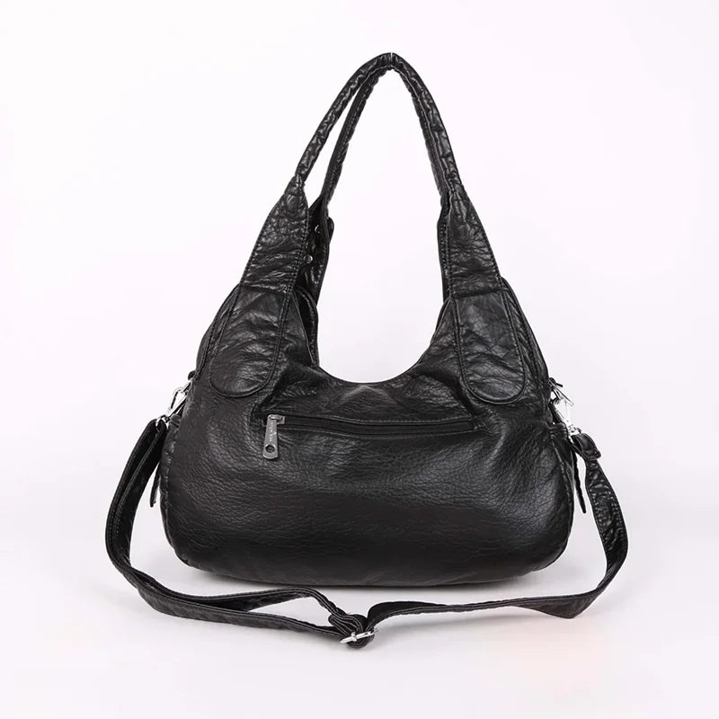 Large Women's Tote Handbag – Fashion Shoulder Bag with Top Handle & Multi-Pocket Design