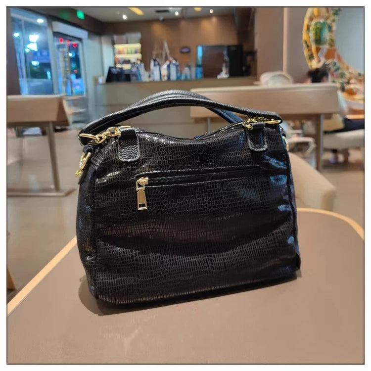 Crystal Diamond Cartoon-Style Handbag – Women’s Shoulder Bag (Large Capacity)