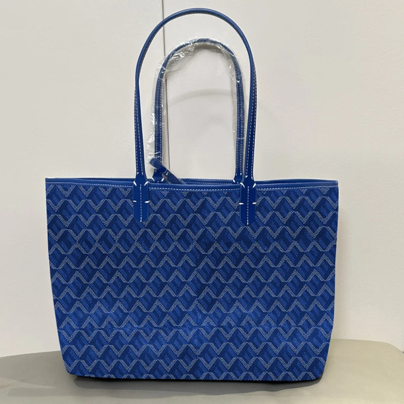 Large Leather Tote Bag for Women – Structured Designer Shoulder Bag with Spacious Interior