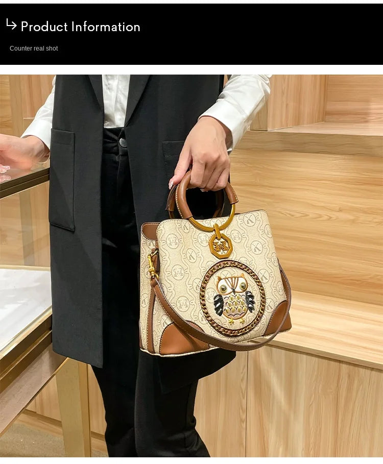 Genuine Leather Bucket Bag for Women – Luxury Shoulder & Crossbody Handbag (2025 Design)
