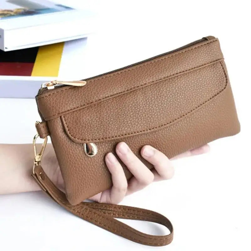 Long Zip Women’s Wallet (Multi-Card + Coin Pocket)