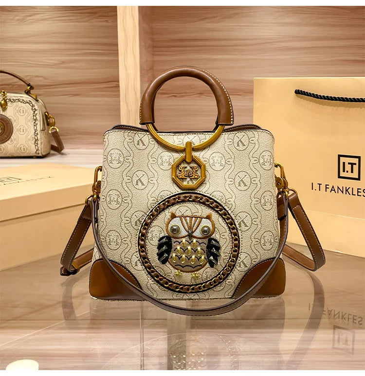 Genuine Leather Bucket Bag for Women – Luxury Shoulder & Crossbody Handbag (2025 Design)