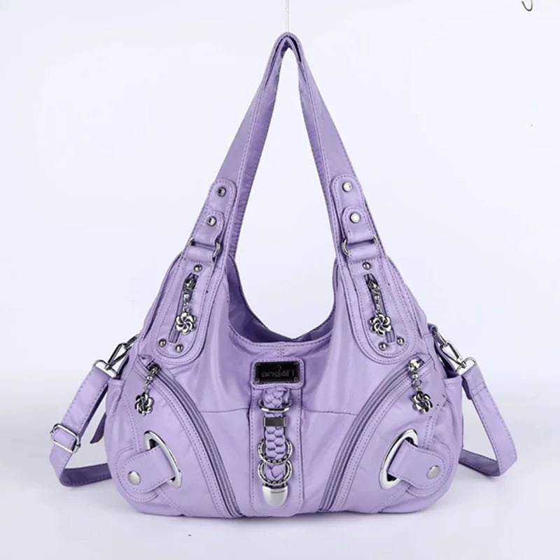 Large Women's Tote Handbag – Fashion Shoulder Bag with Top Handle & Multi-Pocket Design