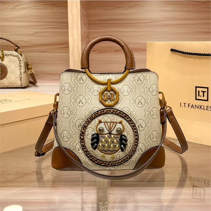 Genuine Leather Bucket Bag for Women – Luxury Shoulder & Crossbody Handbag (2025 Design)