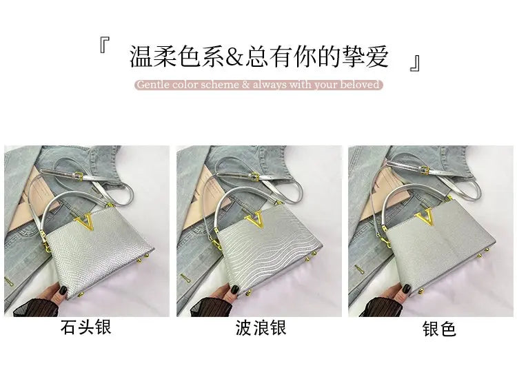 Elegant One-Shoulder Handbag – Sophisticated Travel & Everyday Bag