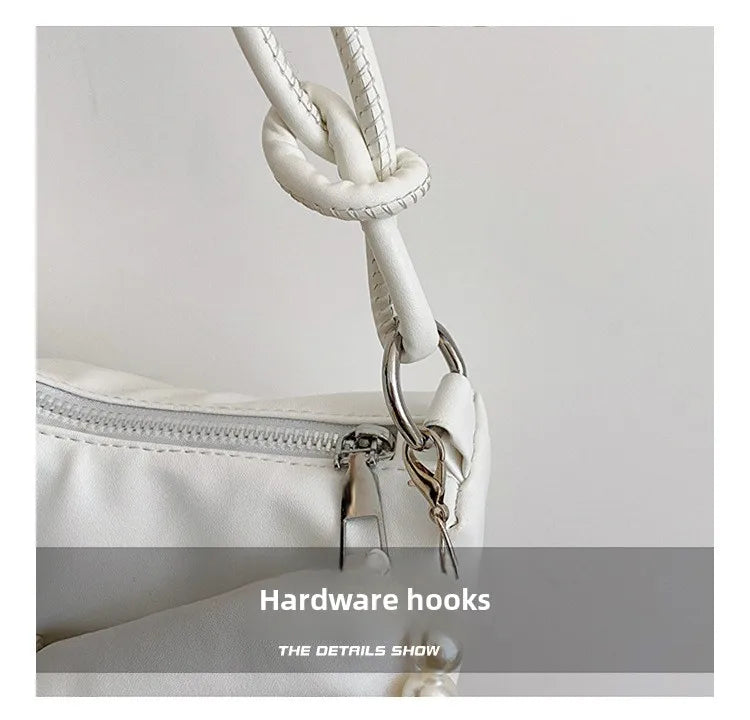 Bow Shoulder Bag – Chic Armpit Handbag for Everyday Style