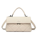 Quilted Top-Handle Shoulder Bag – Soft Structured Crossbody