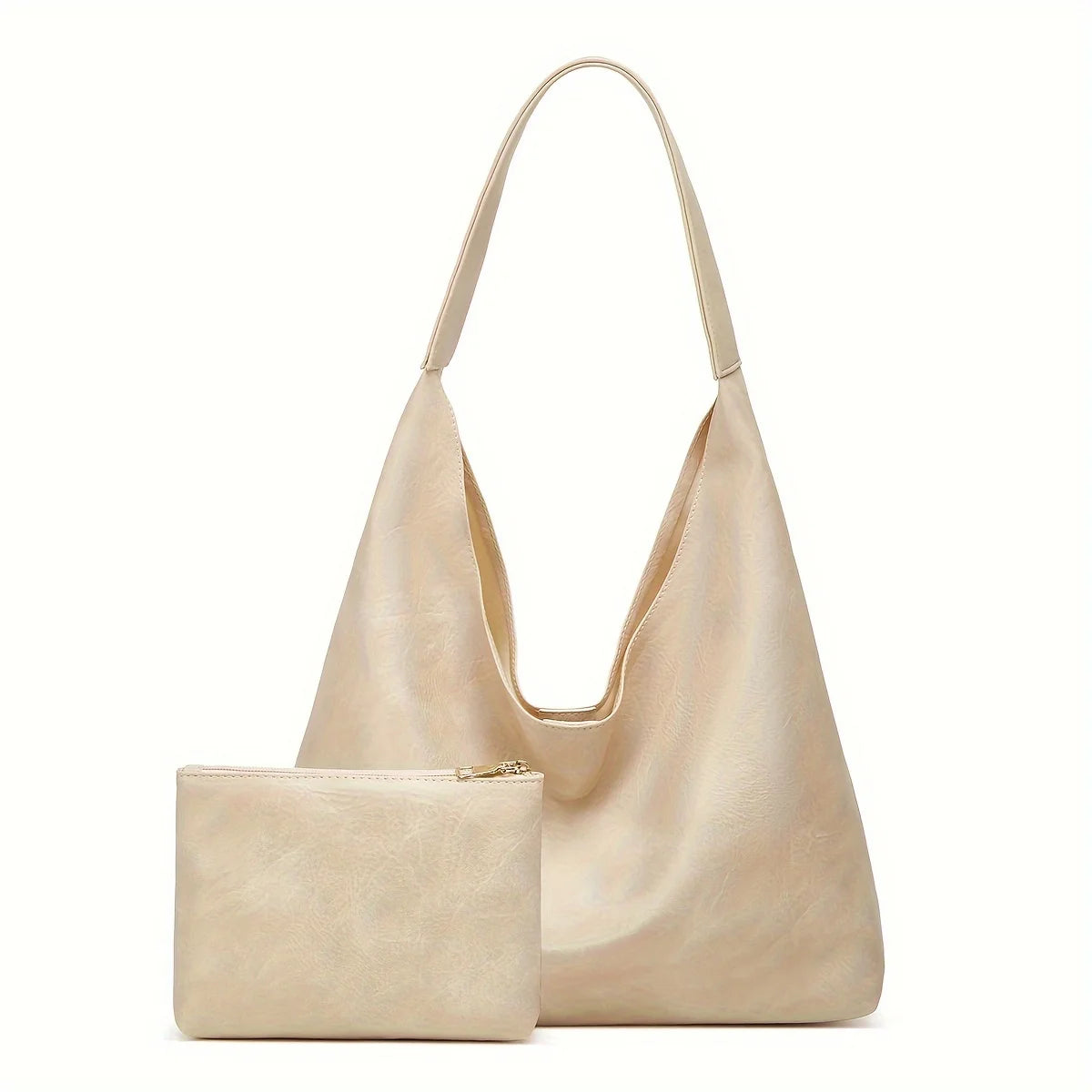 Slouchy Soft Tote Bag – Minimal Everyday Shoulder Bag