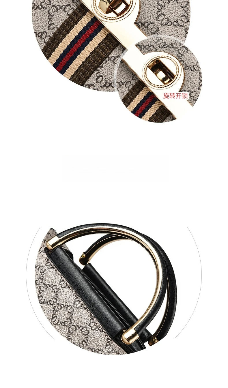 Structured Top-Handle Crossbody Bag – Classic Everyday Handbag