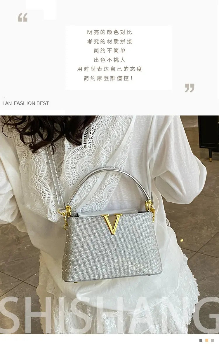 Elegant One-Shoulder Handbag – Sophisticated Travel & Everyday Bag